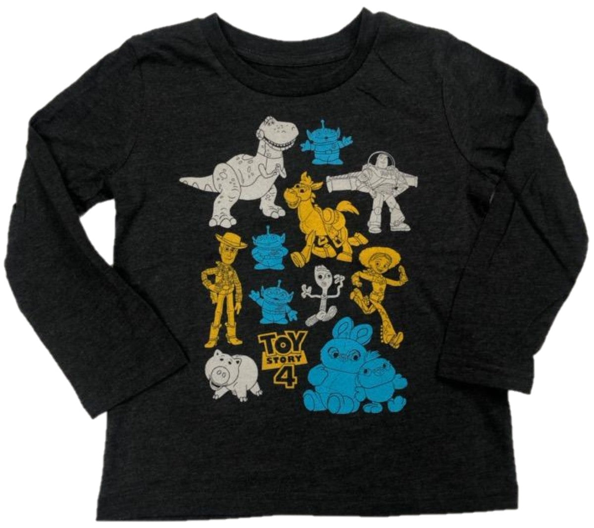 Walt Disney Pixar Toy Story 4 Cast of Characters Long Sleeve T-Shirt Tee