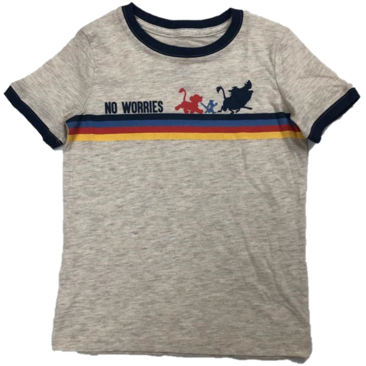 Disney Lion King No Worries Timon Pumba & Simba Kids Boys T-Shirt