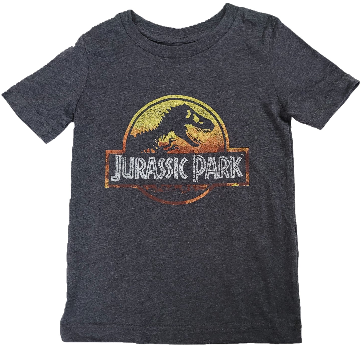 Jurassic Park Dinosaur Boys T-Shirt (Grey)