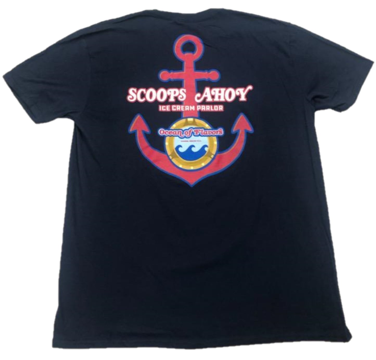 Scoops Ahoy Ice Cream Parlor Ocean of Flavors Hawkins, Indiana USA