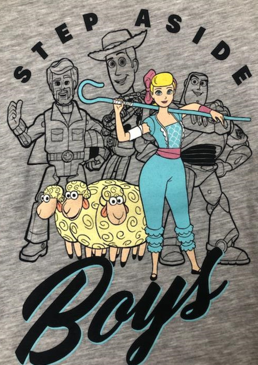 Disney Toy Story 4 Little Bo Peep Step Aside Girls T-Shirt