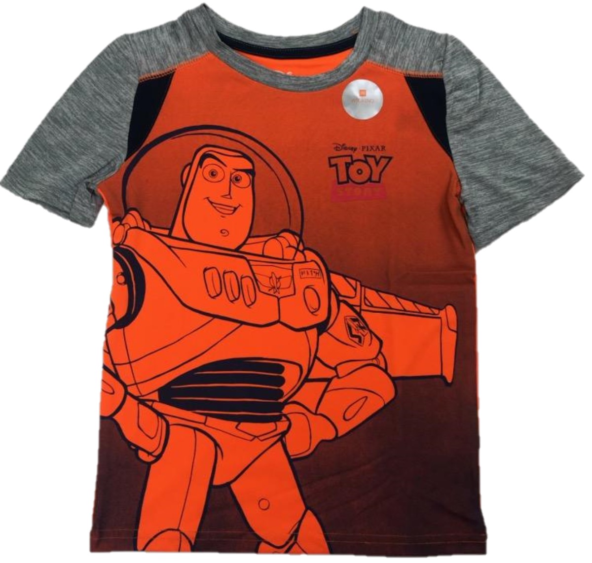 Walt Disney Pixar Toy Story Buzz Lightyear Boys T-Shirt Tee (Wicking Material)