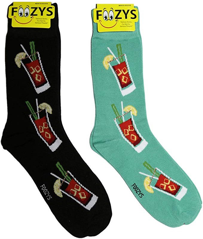 Bloody Mary Foozys Men's Crew Socks