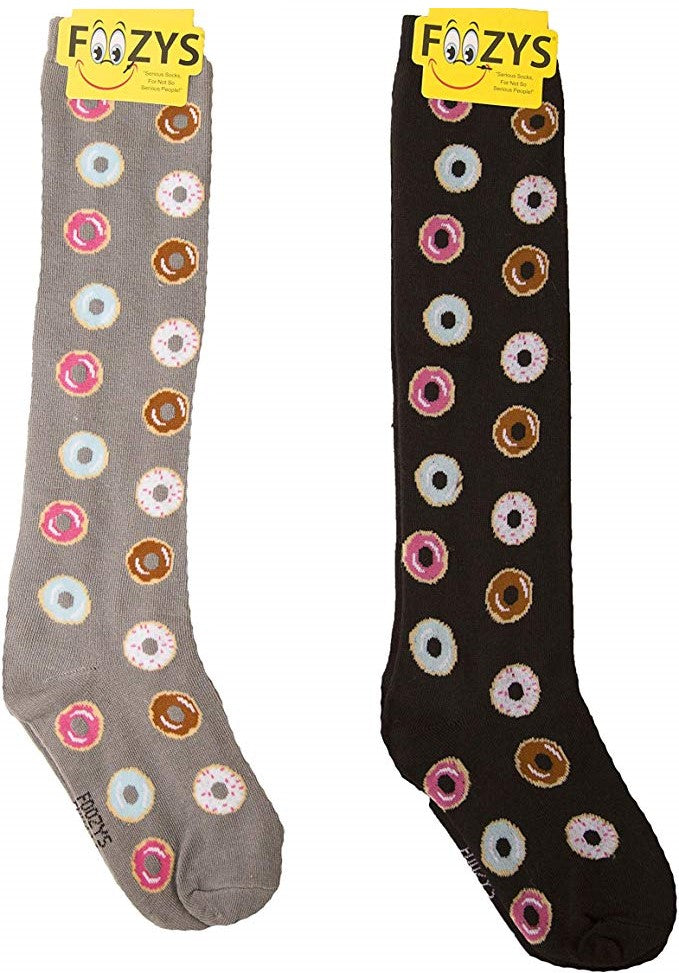 Donuts Foozys Knee High Socks