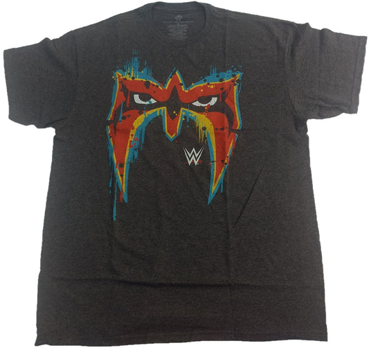 Ultimate Warrior WWE Wrestling Mens T-Shirt (Grey)