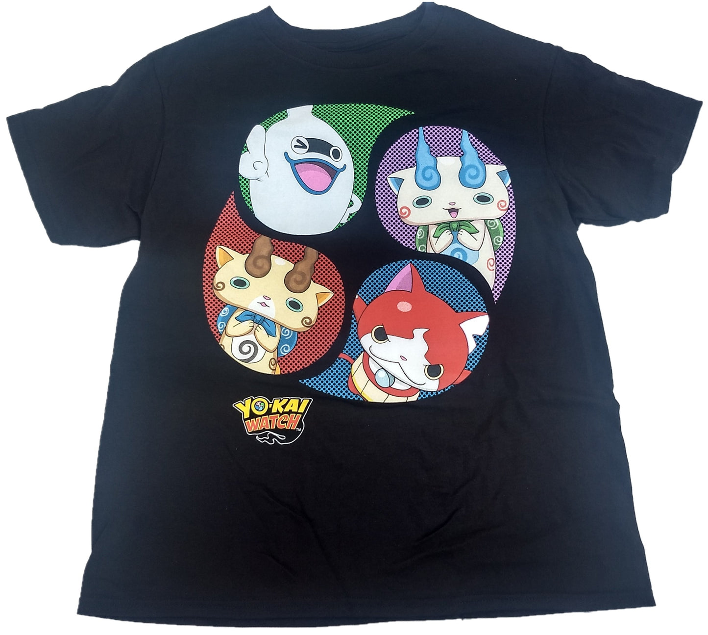 Yo-Kai Watch Anime Boys Tee T-Shirt Officially Licensed