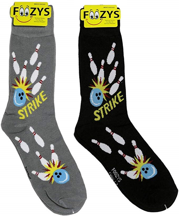 Bowling Foozys Men's Crew Socks