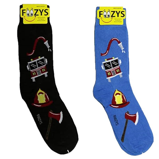 Firefighters Foozys Men's Crew Socks