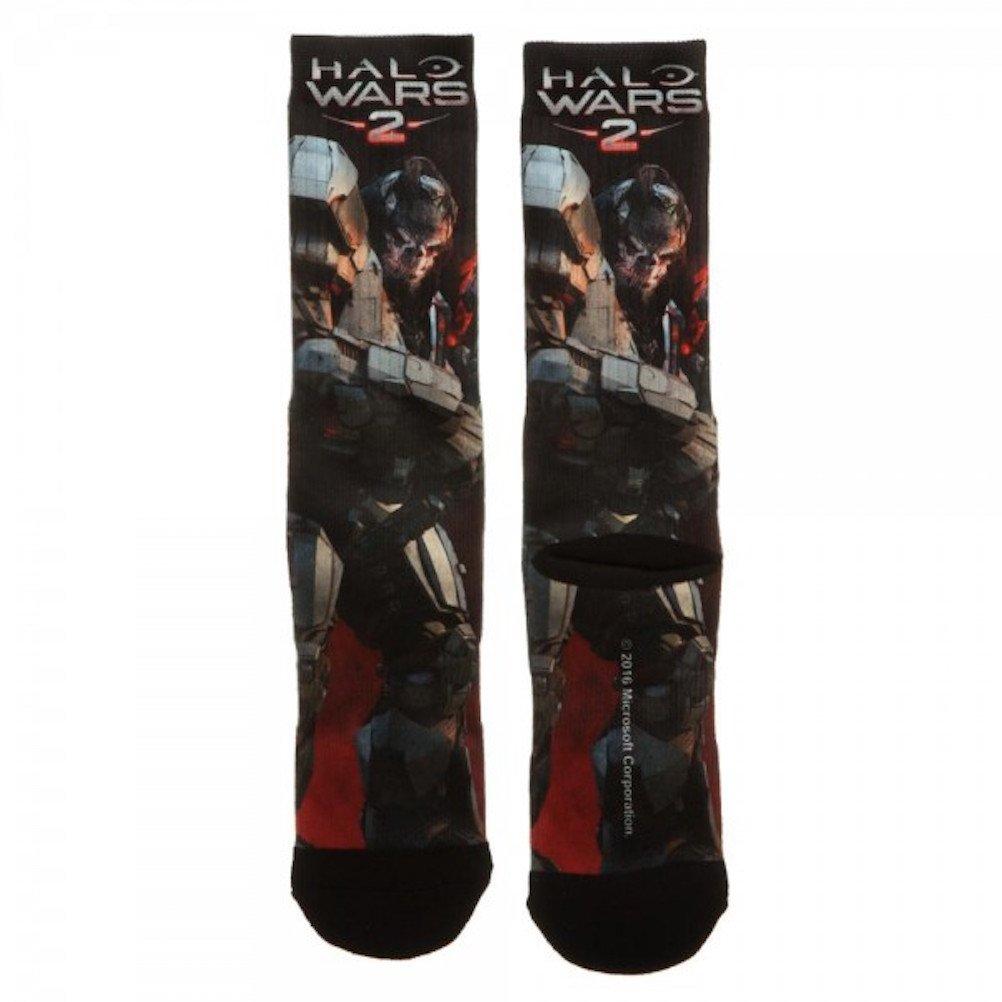Halo Wars 2 Video Game Gamer Mens Sublimated Crew Socks