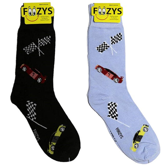 Racecar Foozys Men's Crew Socks