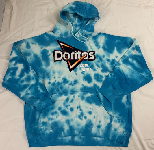 Doritos Cool Ranch Hoodie (Blue Tie Dye)