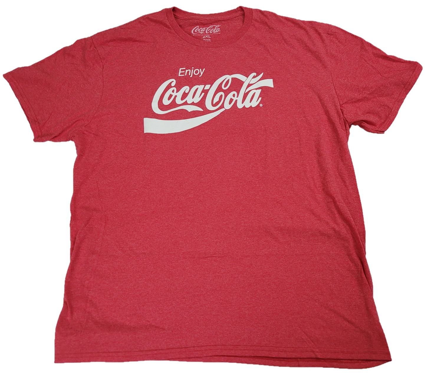 Enjoy Coca-Cola Coke Mens T-Shirt (Red)