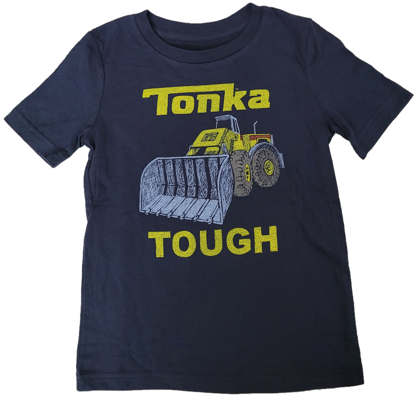 Tonka Tough Trucks Frontloader Boys T-Shirt (Blue)