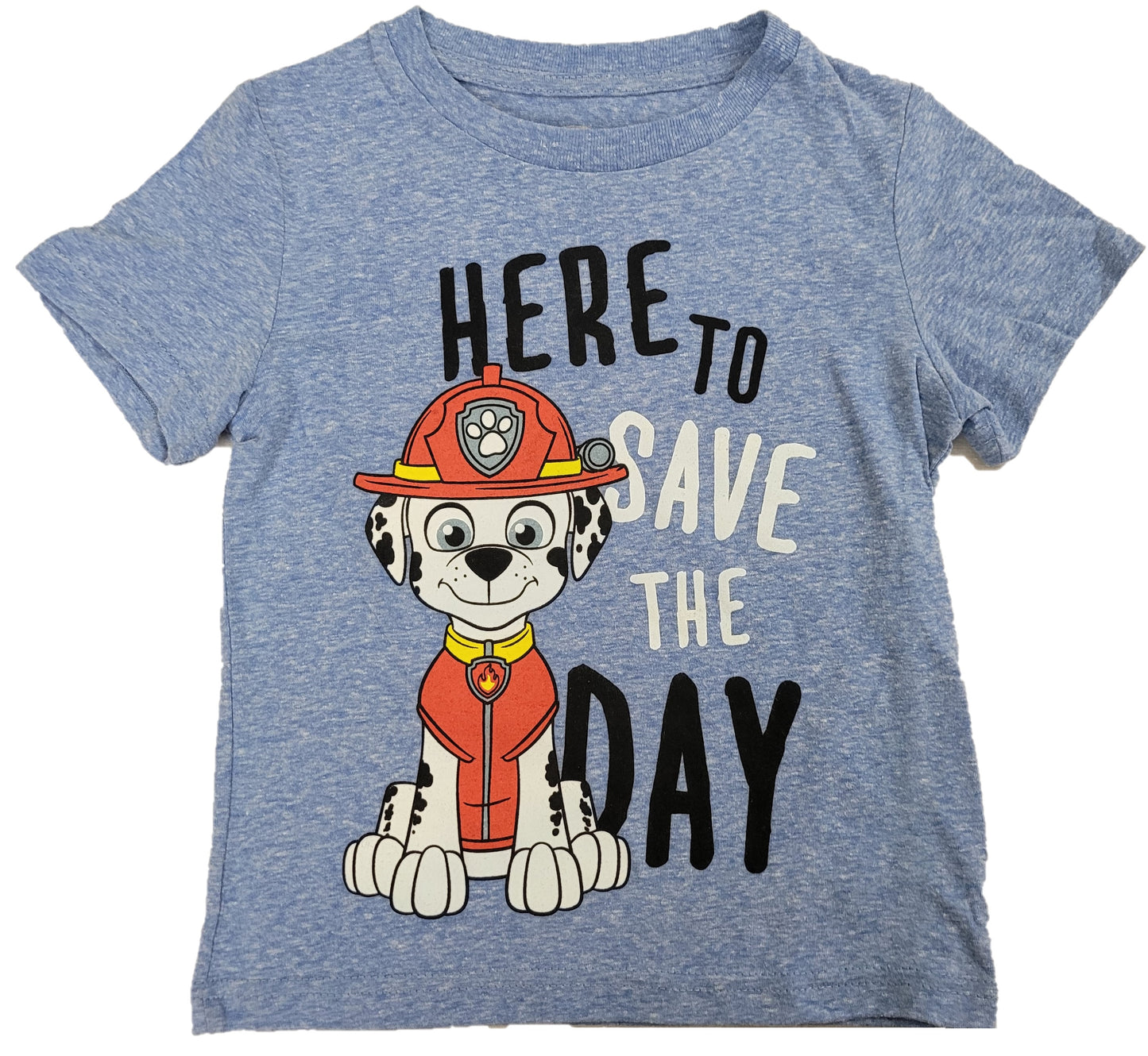 Here to Save the Day Paw Patrol Boys T-Shirt (Blue)