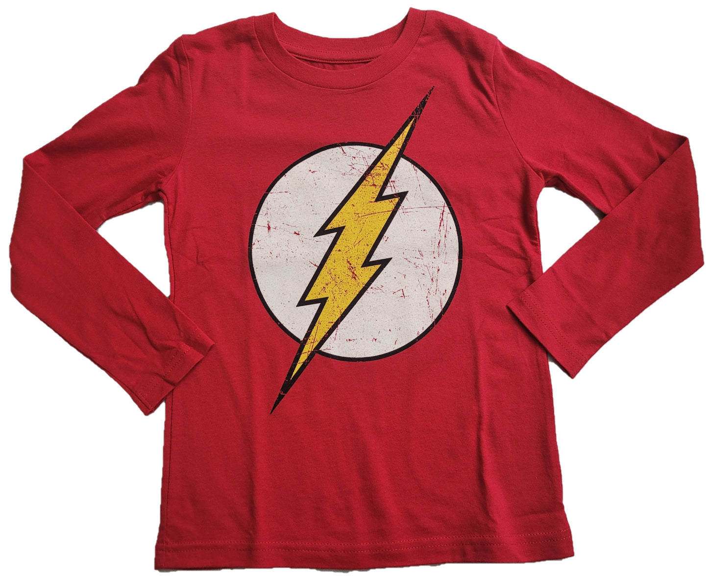The Flash Lightening Bolt Marvel DC Comics Boys T-Shirt