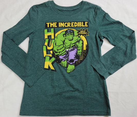 The Incredible Hulk Strong Marvel Boys T-Shirt (Green)