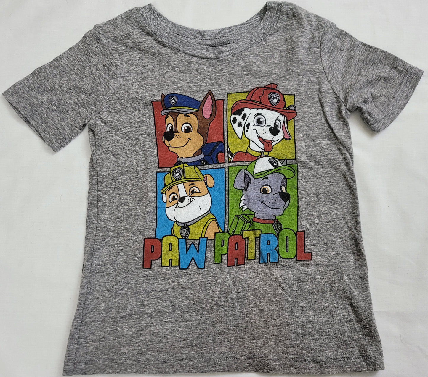 Team Paw Patrol Boys T-Shirt Nick Jr (Grey)