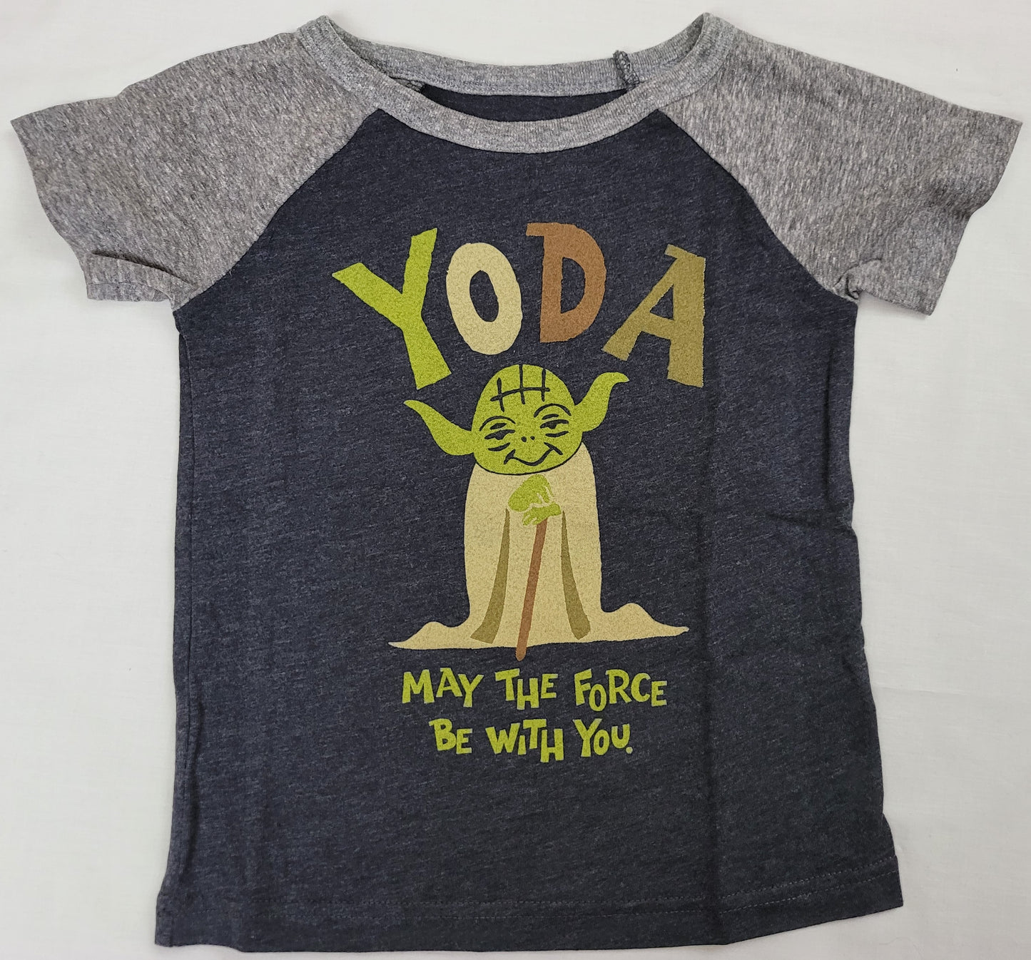 Yoda May The Force Be With You Star Wars Boys T-Shirt 2T 3T 4T 5T