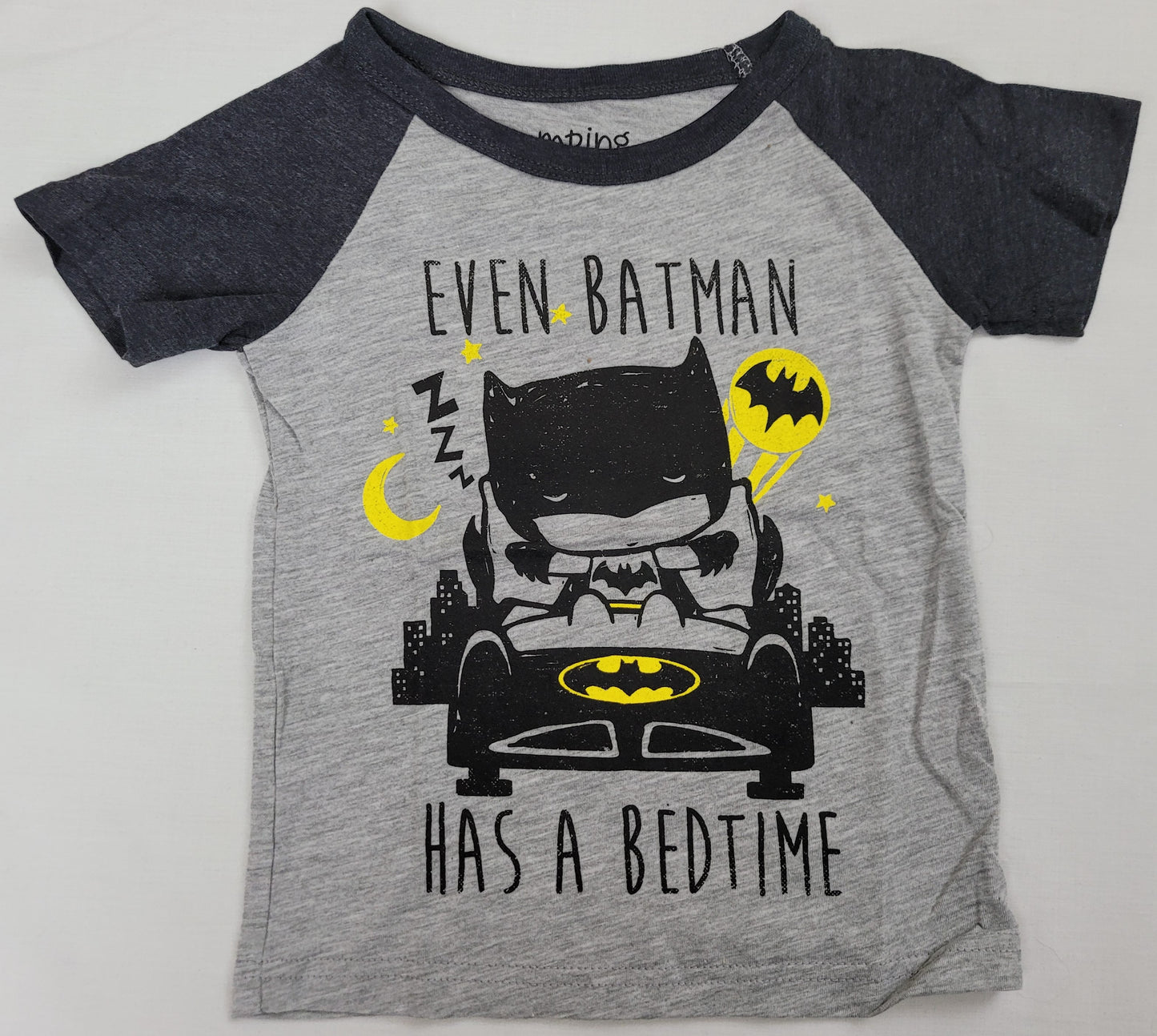 Even Batman Has A Bedtime DC Comics Boys T-Shirt 2T 3T 5T