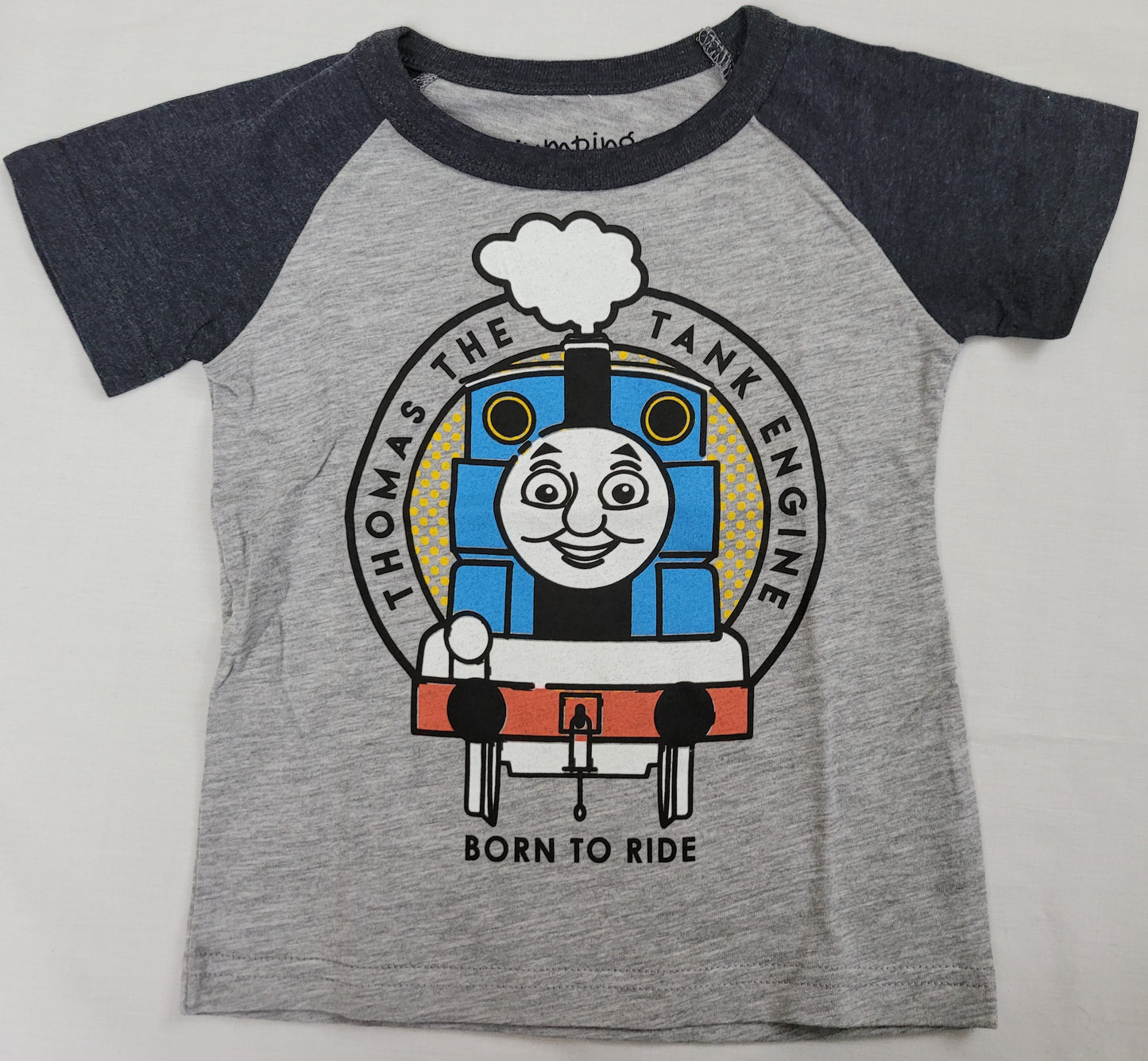 Born To Ride Thomas The Tank Engine Train Boys T-Shirt 2T 3T 4T 5T