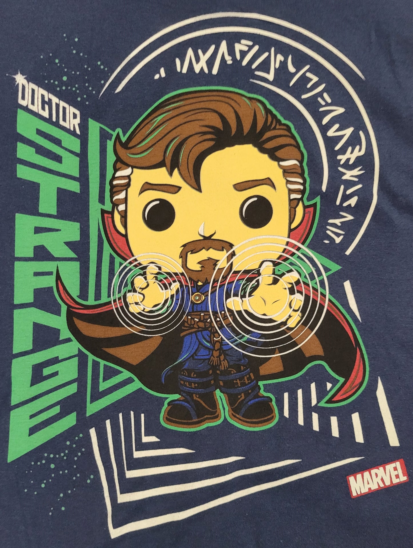 Doctor Strange Hypnotic Waves Marvel Funko Pop Tee Mens Dr. T-shirt