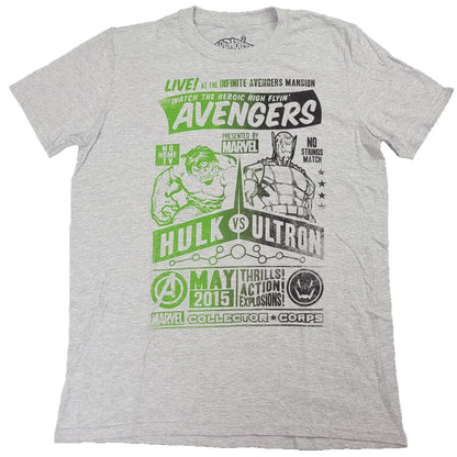 Infinite Avengers Mansion Hulk Ultron Marvel DC Comics Funko Pop Mens T-Shirt