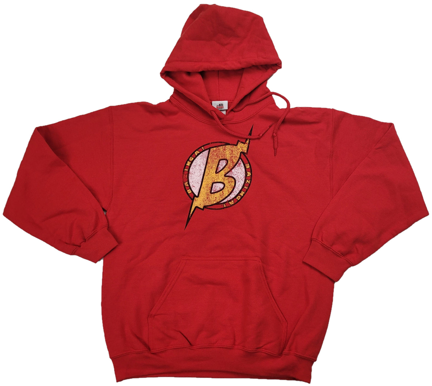 The Big Bang Theory Bazinga Flash Mens Hooded Sweatshirt Hoodie