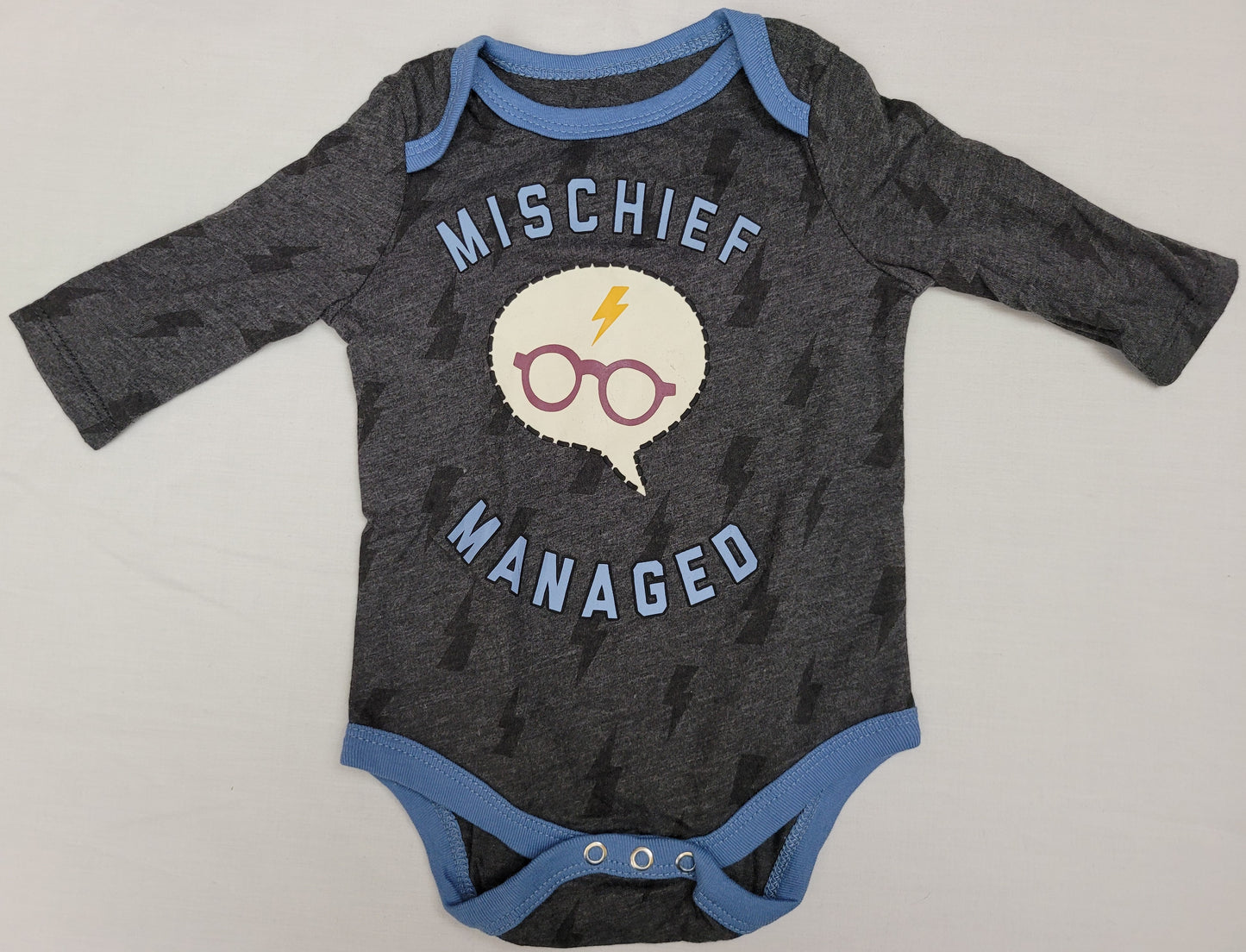 Harry Potter Mischief Managed Infant Baby Onesie