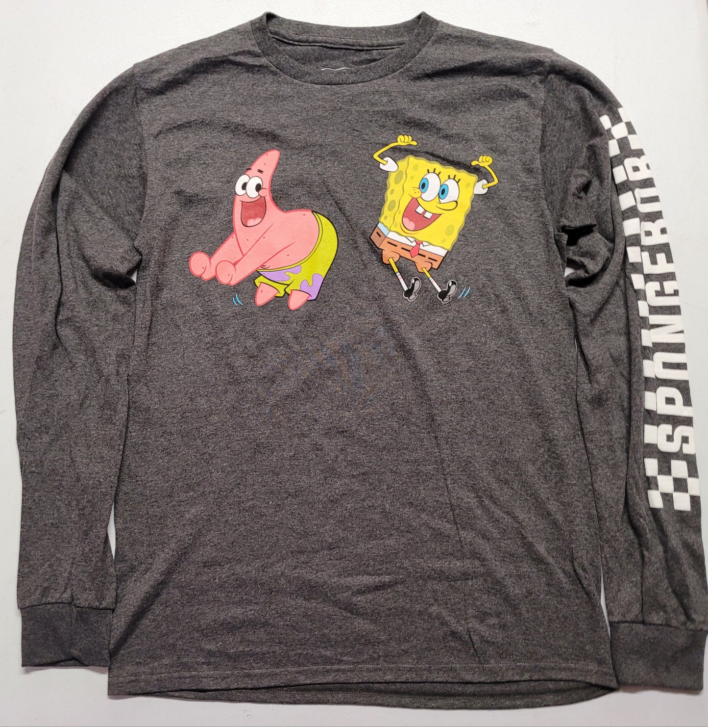 Spongebob Squarepants Nickelodeon Viacom Patrick Star Dancing Mens T-Shirt