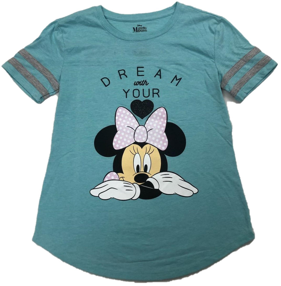 Minnie Mouse Dream with your Heart Walt Disney Girls T-Shirt