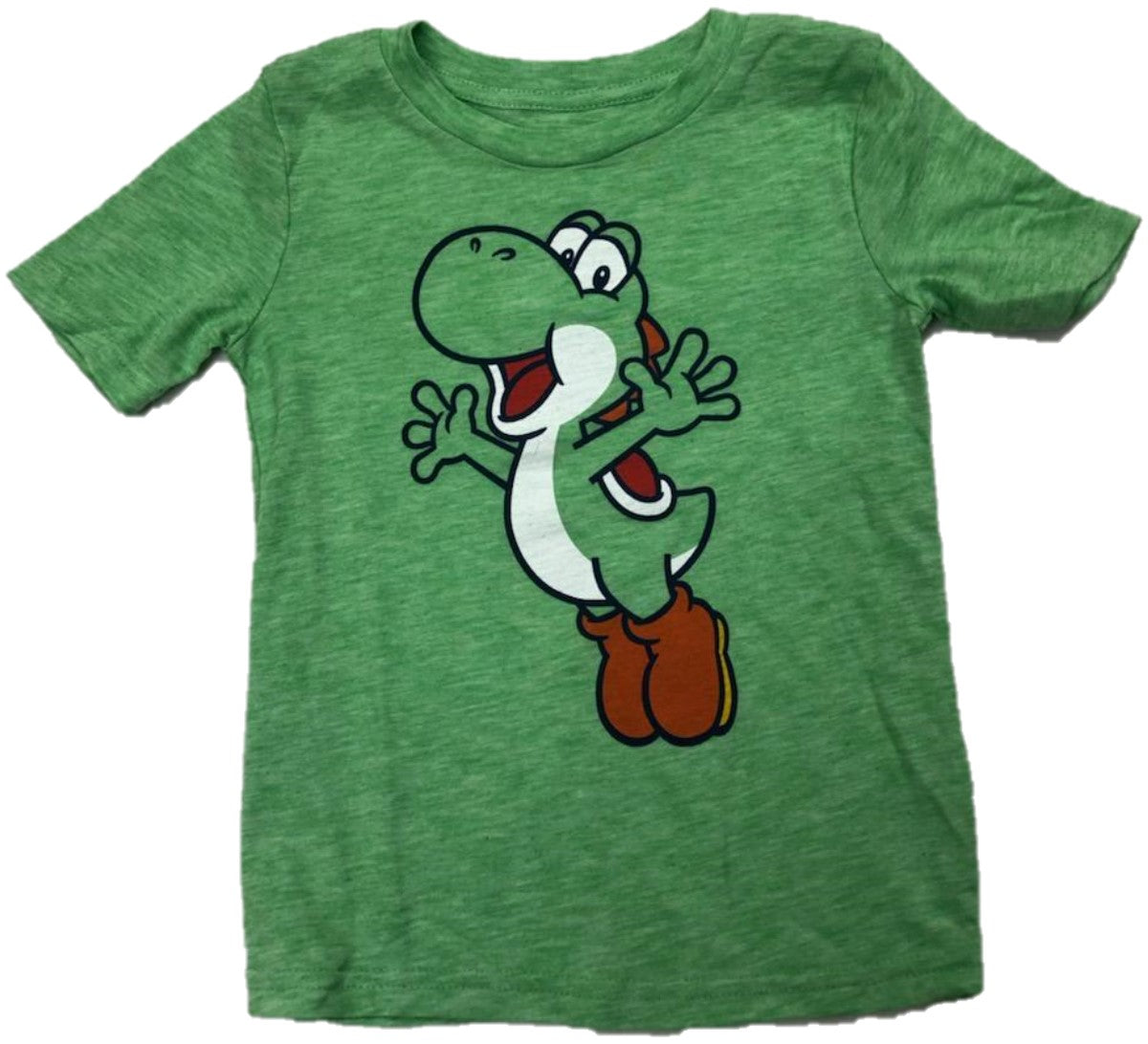 Yoshi Jumping Super Mario Boys T-Shirt