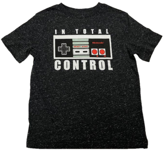 In Total Control Nintendo NES N.E.S. Video Game Boys T-Shirt