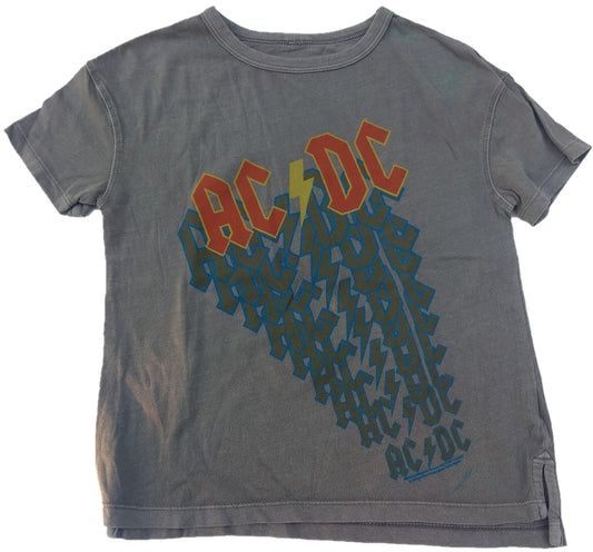 ACDC AC-DC Rock Band Boys Gray T-Shirt
