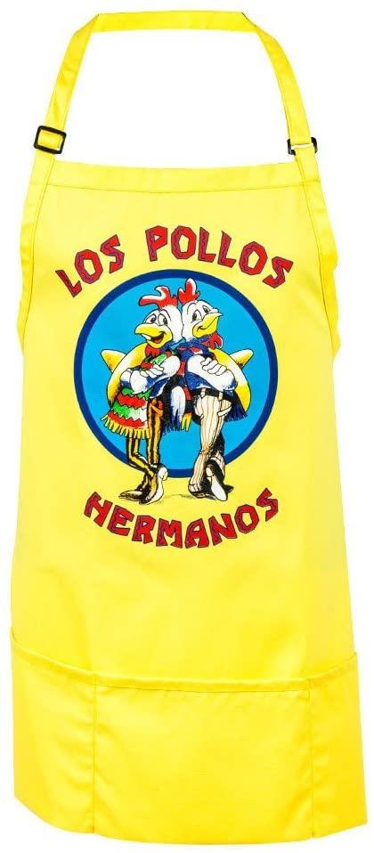 BREAKING BAD LOS POLLOS HERMANOS YELLOW APRON GIFT