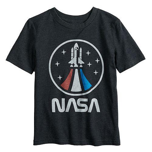 NASA Vintage Space Shuttle Boys Tee T-Shirt