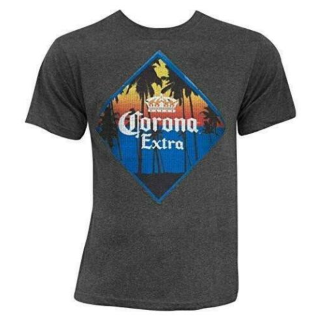 Corona Extra Palm Logo Mens T-Shirt