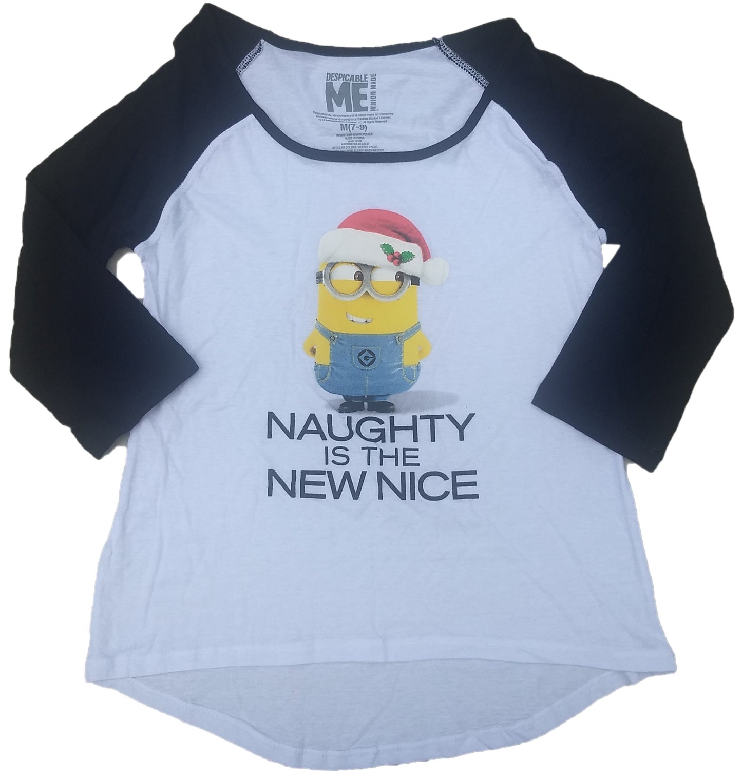 Despicable Me Naughty is the New Nice Juniors T-Shirt