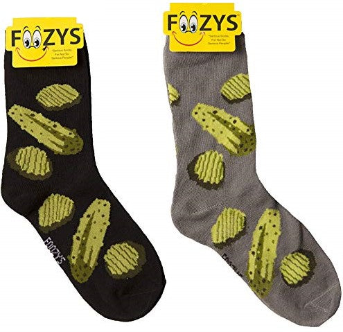 Dill Pickle Foozys Womens Crew Socks