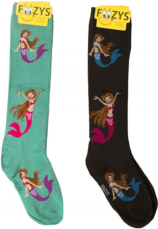 Mermaids Foozys Knee High Socks
