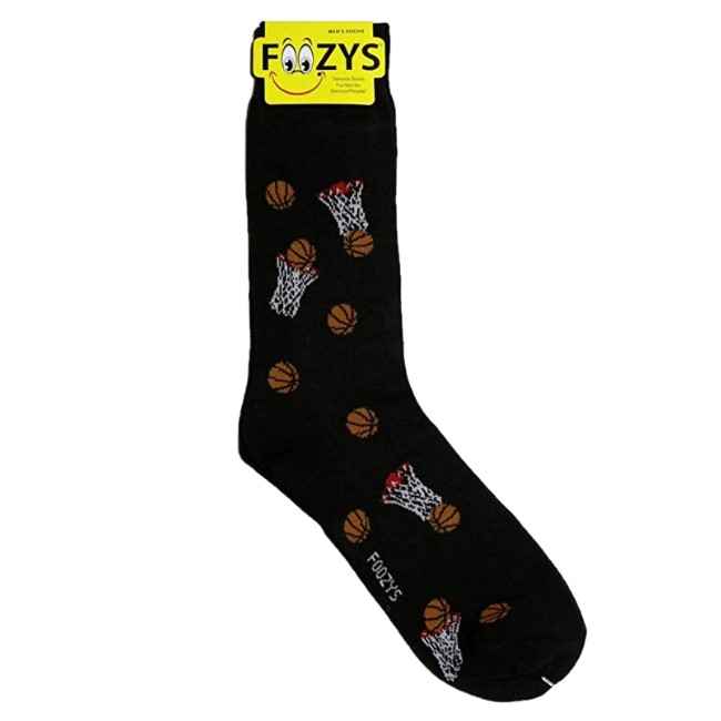Basketball Foozys Men's Crew Socks