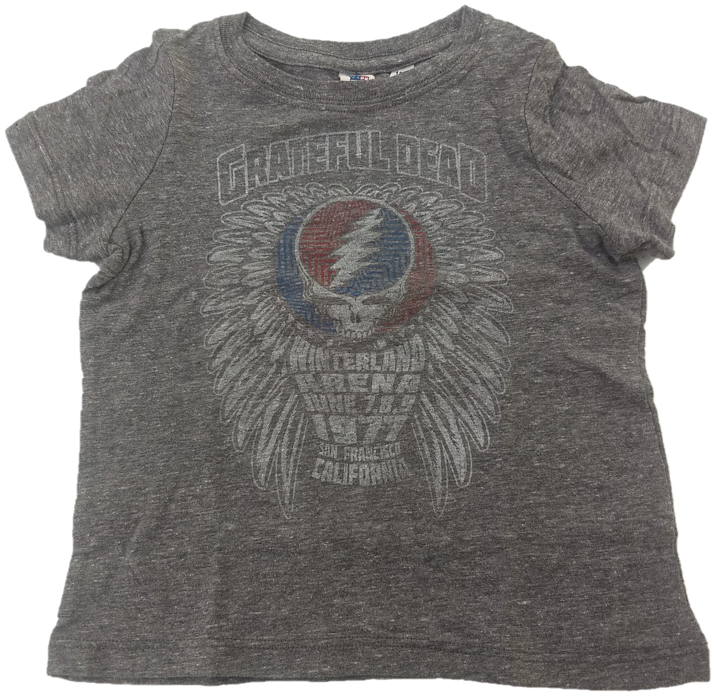 Grateful Dead Winterland Arena 1977 Boys Rock Band T-Shirt
