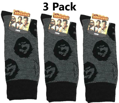 The Hangover One Man Wolf Pack Crew Socks