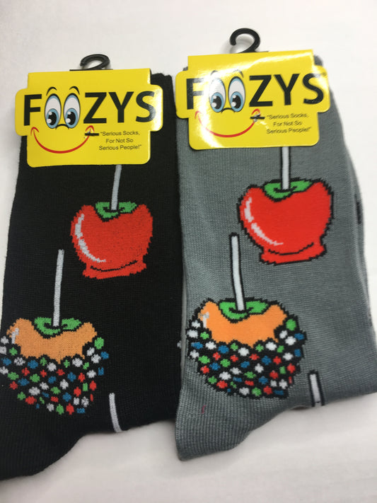 Candy Apples Foozys Womens Crew Socks