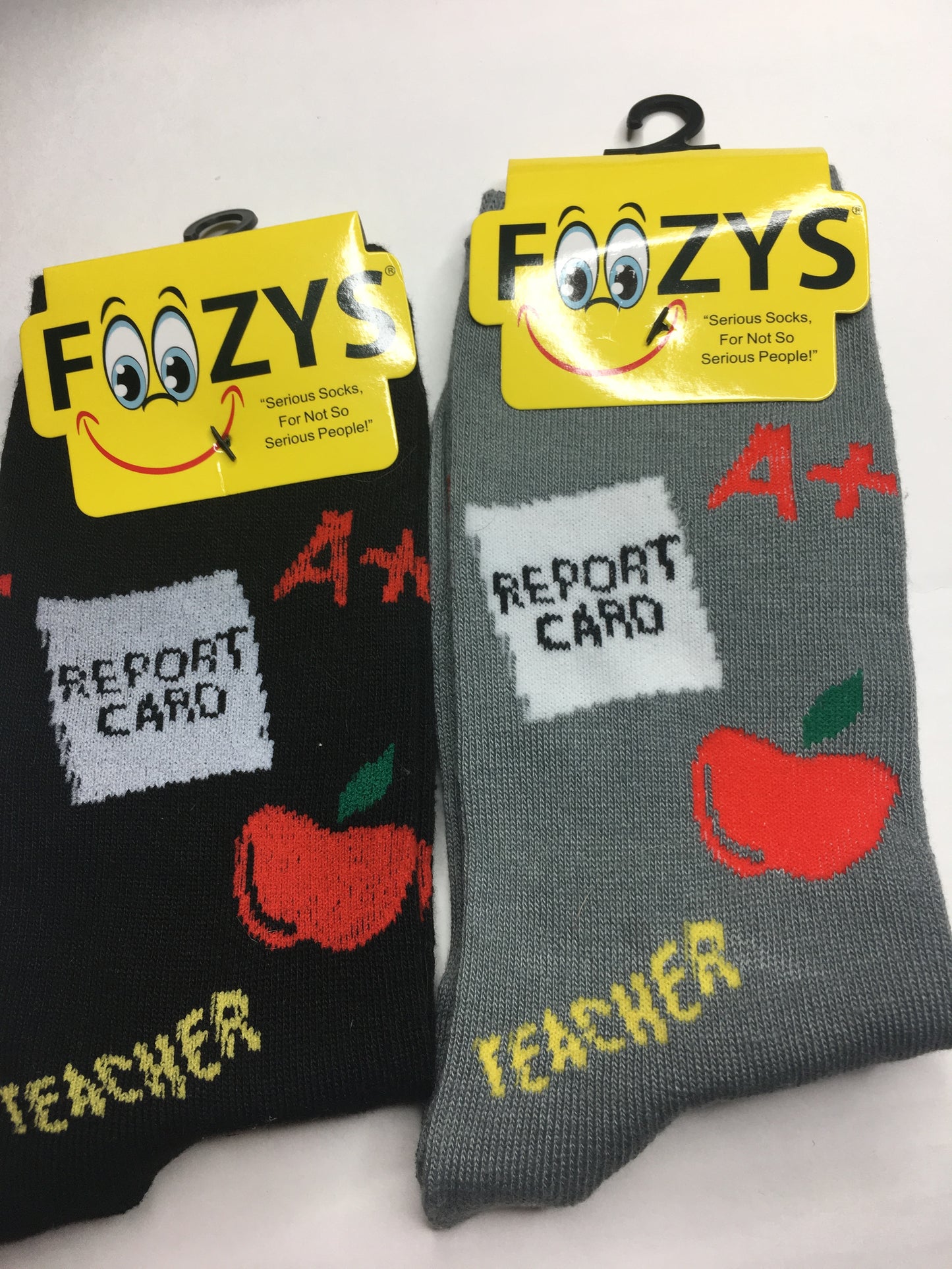Teacher Foozys Womens Crew Socks