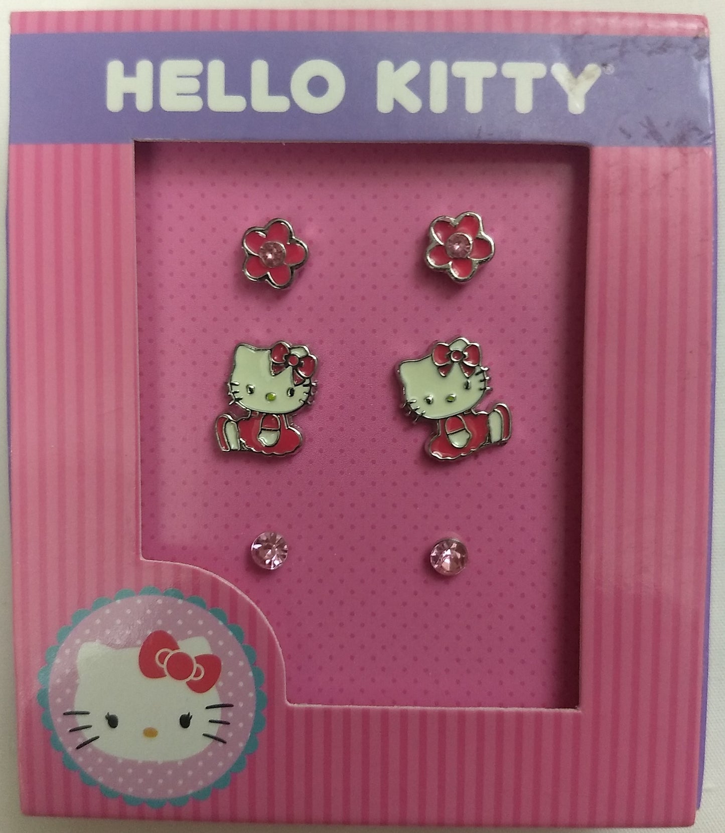 Hello Kitty Sanrio Earrings 3 pack