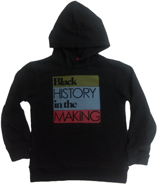 Black History in the Making Boys Youth Sweatshirt Pullover Hoodie