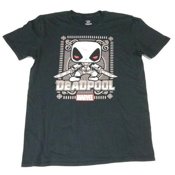 Marvel Deadpool Funko Pop Tee Mens New T-shirt