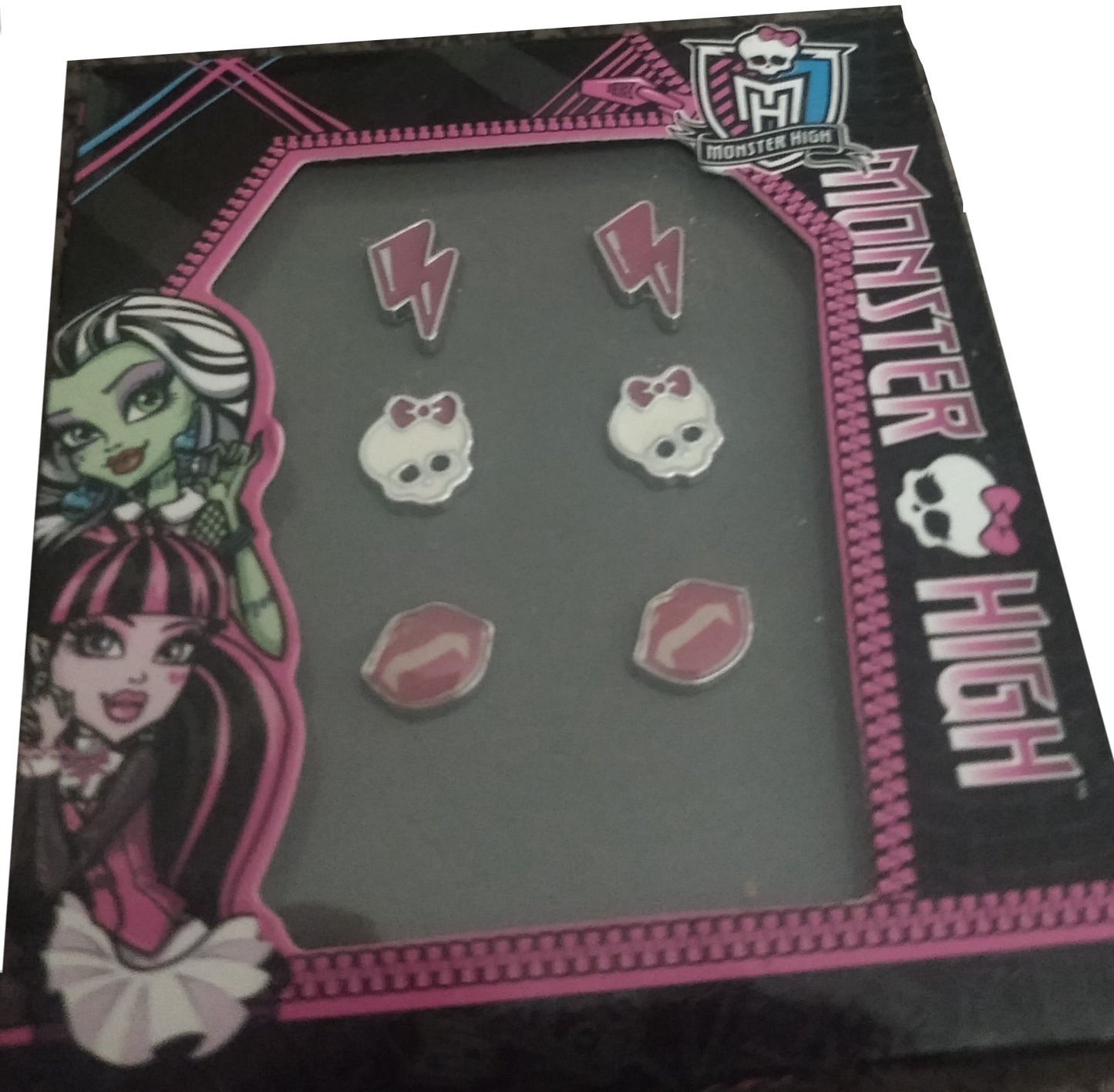 Monster High Set of 3 Earrings