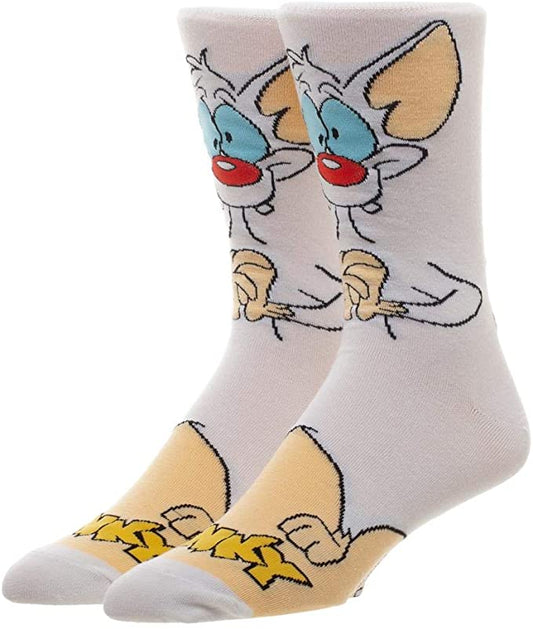 Pinky and the Brain 360° Degree Character Crew Socks