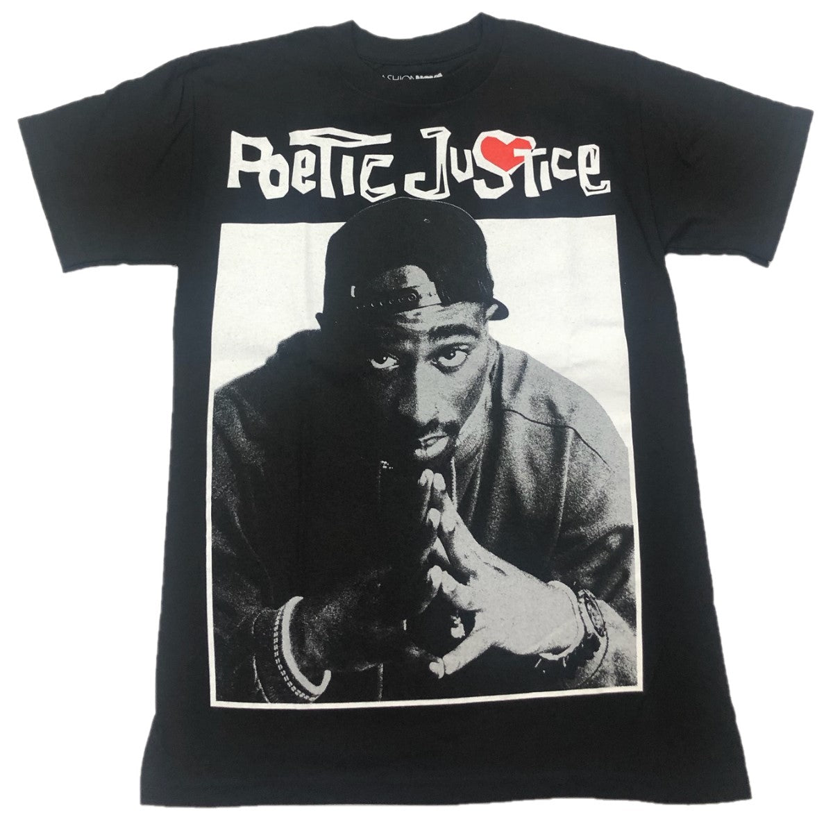 Poetic Justice 2 Pac Tupac Shakur Mens T-Shirt (Black)